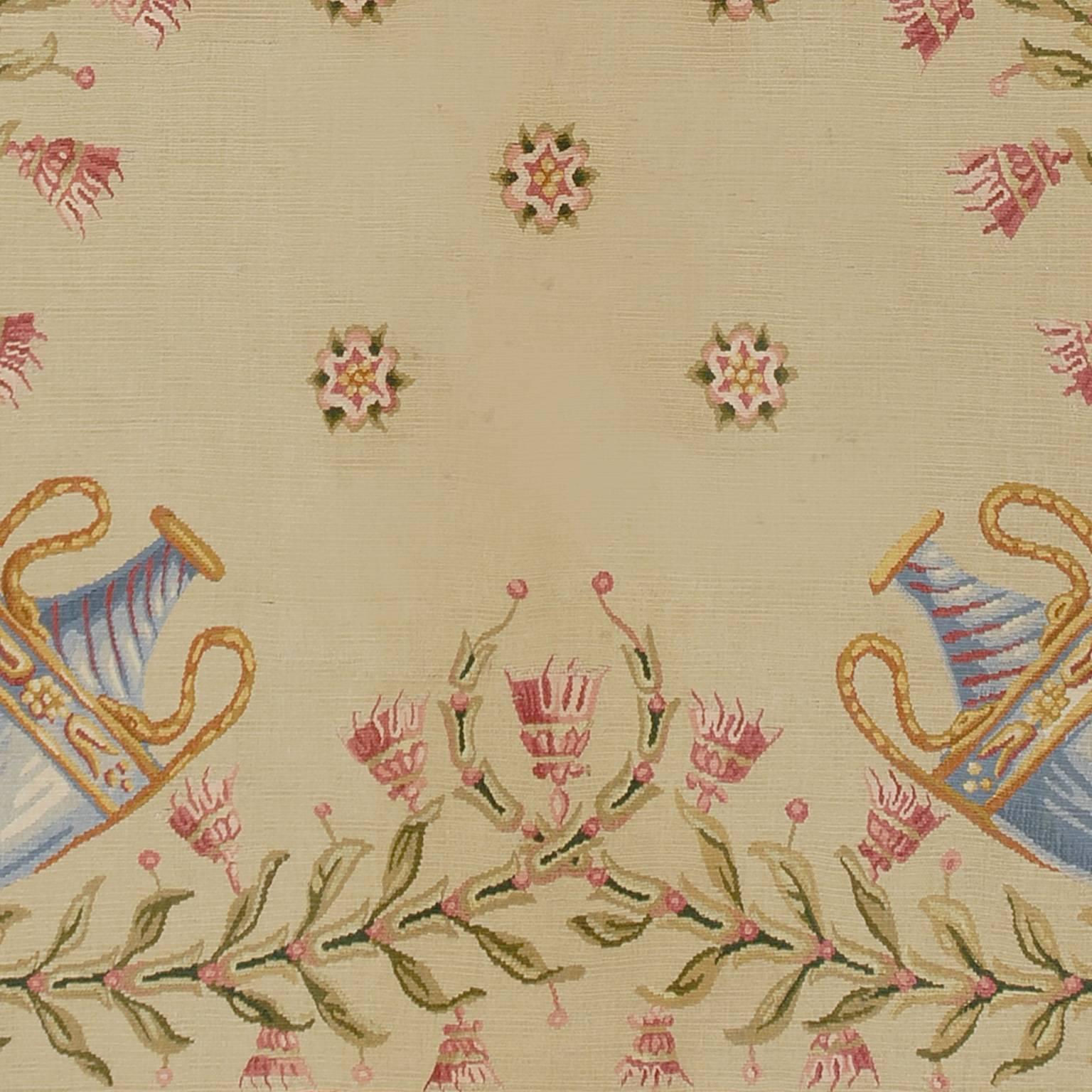 French Early 20th Century Aubusson Carpet