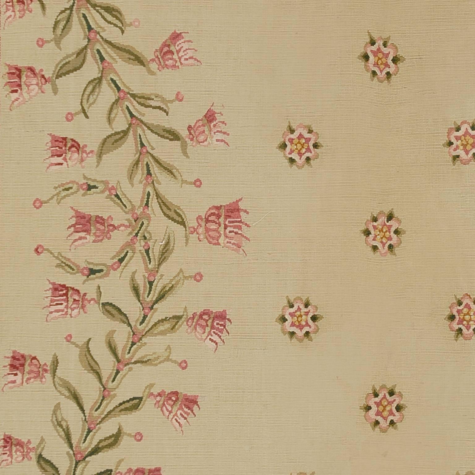 Wool Early 20th Century Aubusson Carpet
