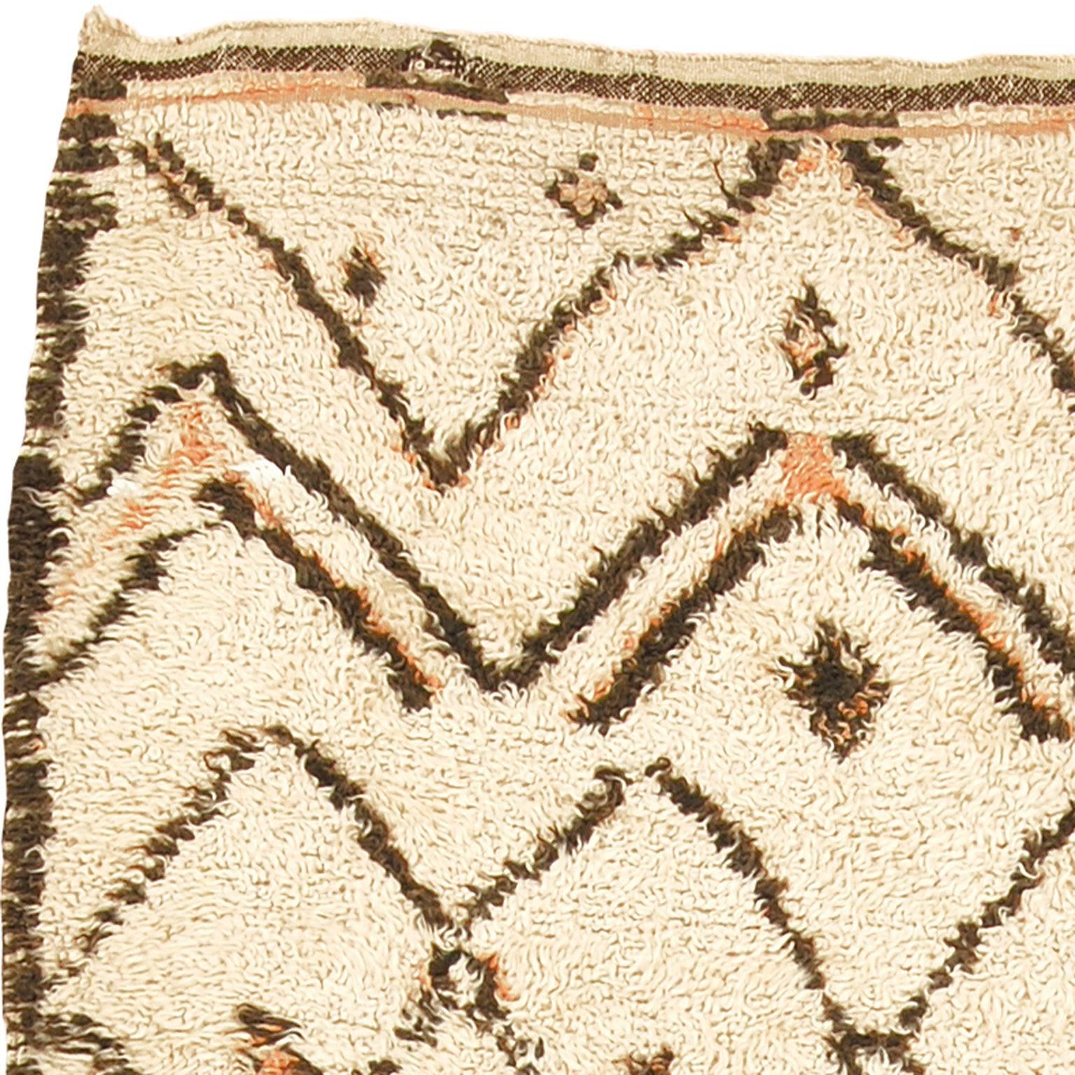 Mid-20th century Beni Ouarain carpet.