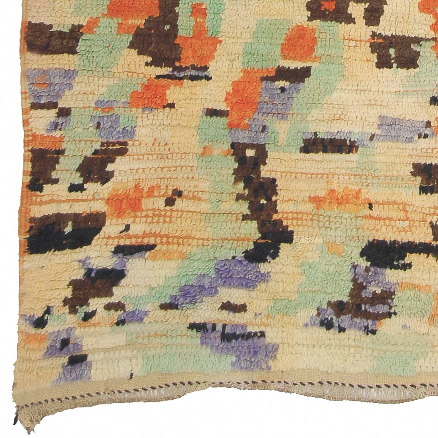 Mid-20th century Berber carpet
