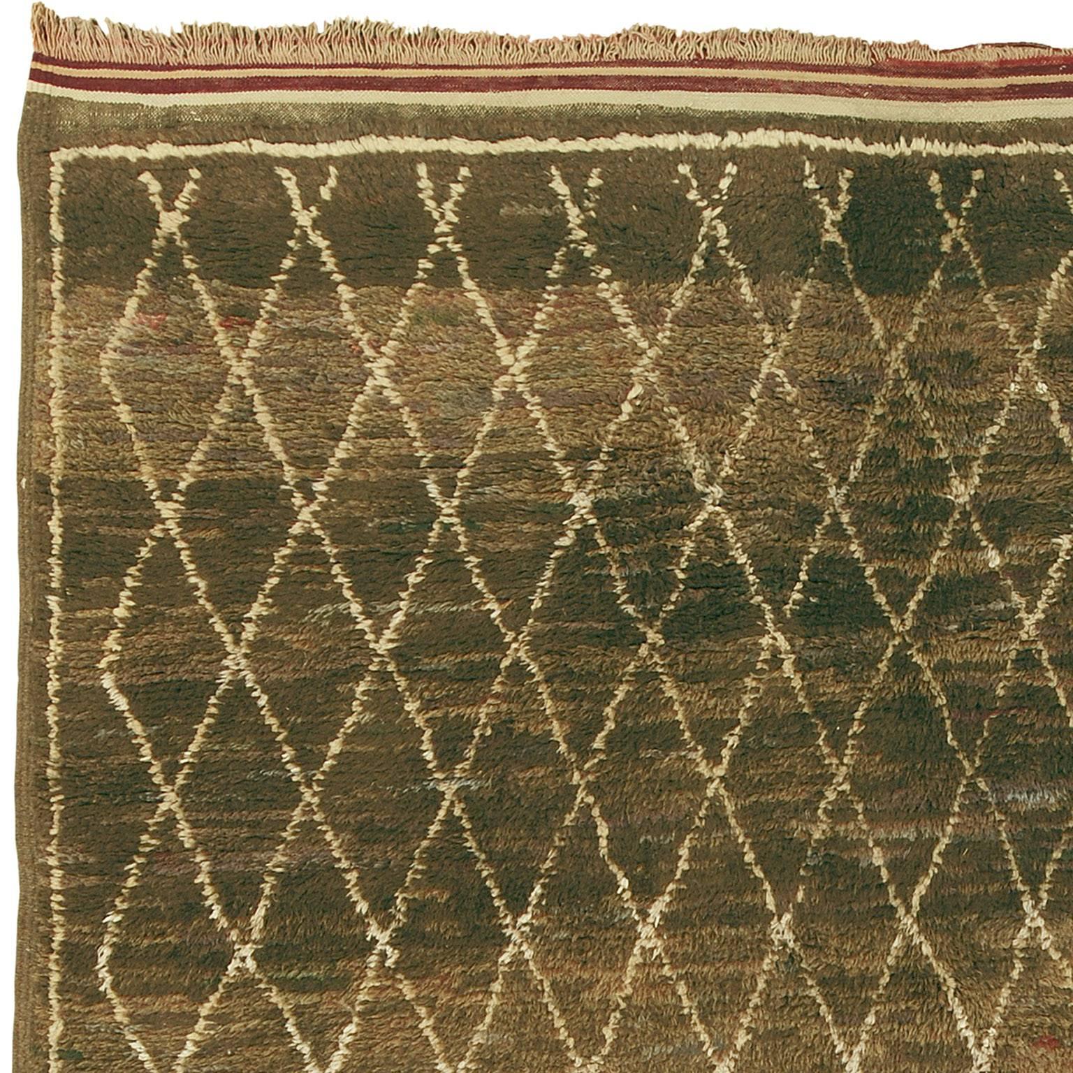 Mid-20th century Berber carpet