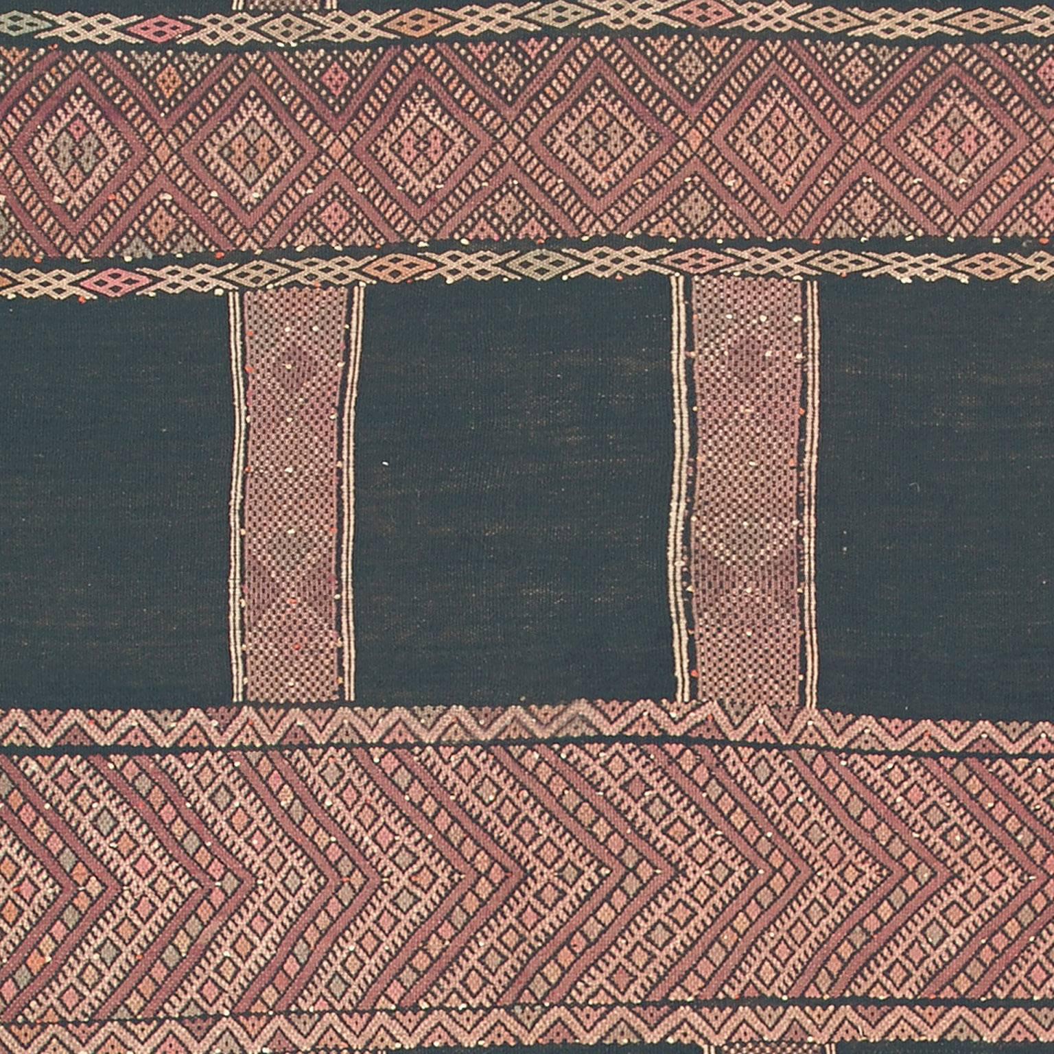 Moroccan Mid-20th Century Zaiane Carpet For Sale