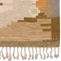 Mid-20th Century Swedish Flat-Weave Carpet