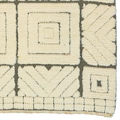 Mid-20th Century Swedish Reliefflossa Carpet by Ingrid Hellman–Knafve