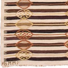 Mid-20th Century Swedish Flat-Weave Carpet