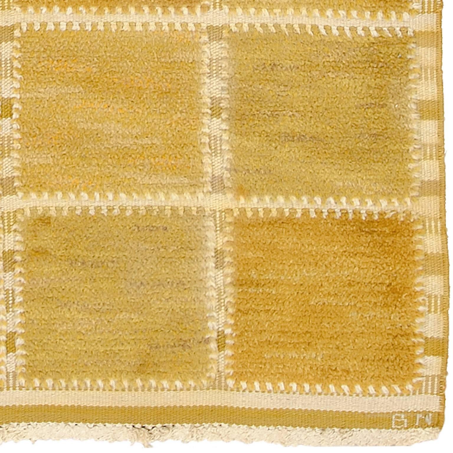 Scandinavian Modern Mid-20th Century Swedish Pile Carpet For Sale