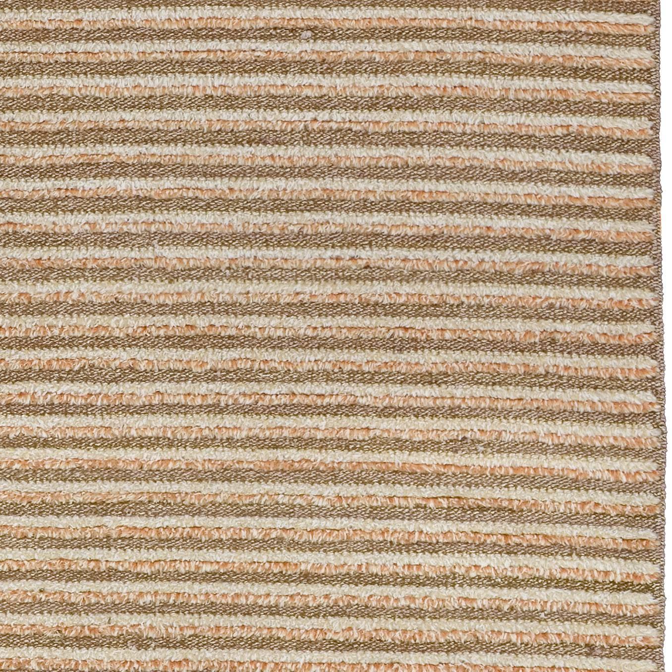 Swedish Mid 20th Century Scandinavian Half Pile Carpet For Sale