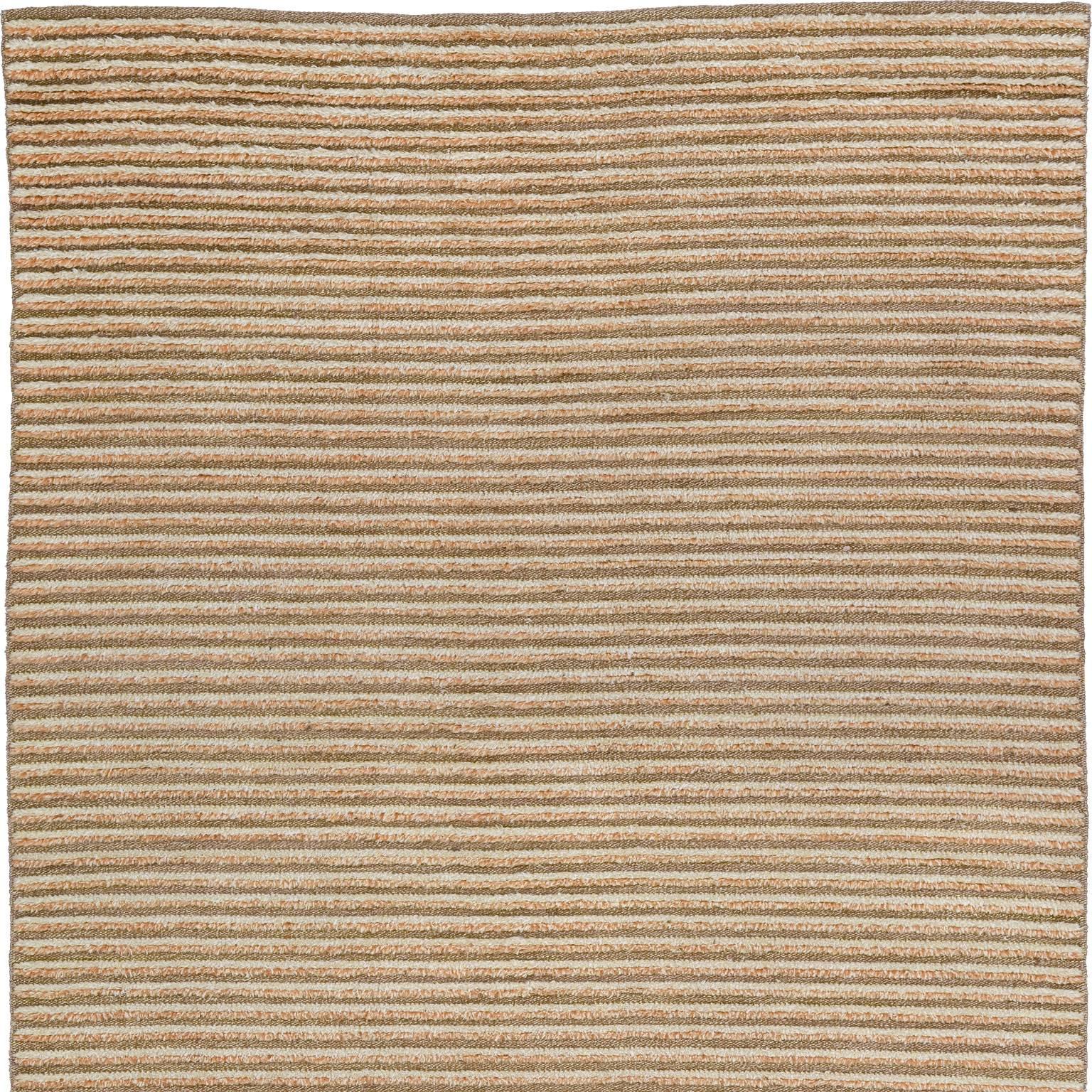 Hand-Woven Mid 20th Century Scandinavian Half Pile Carpet For Sale