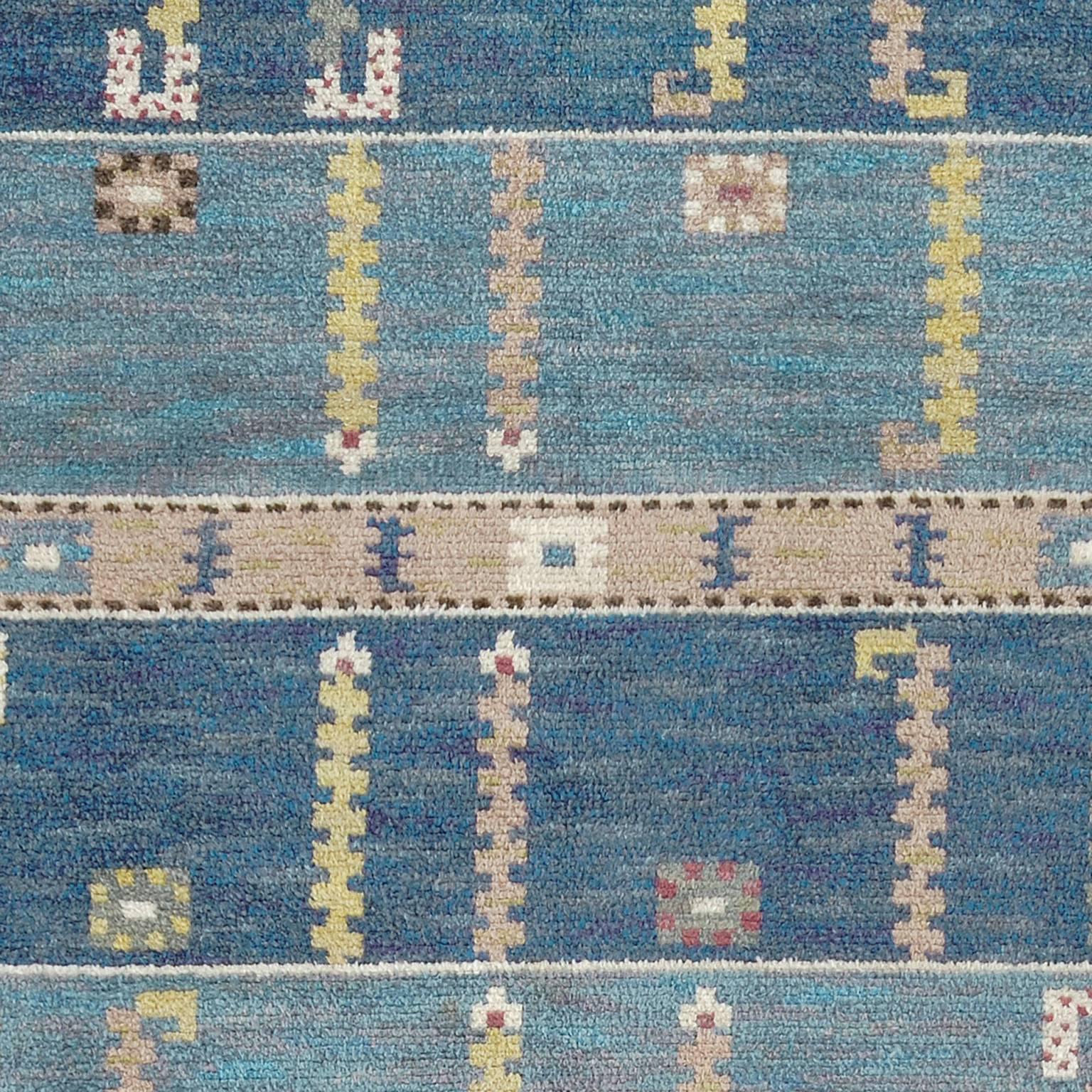 Mid-20th Century Swedish Pile Carpet In Good Condition For Sale In New York, NY