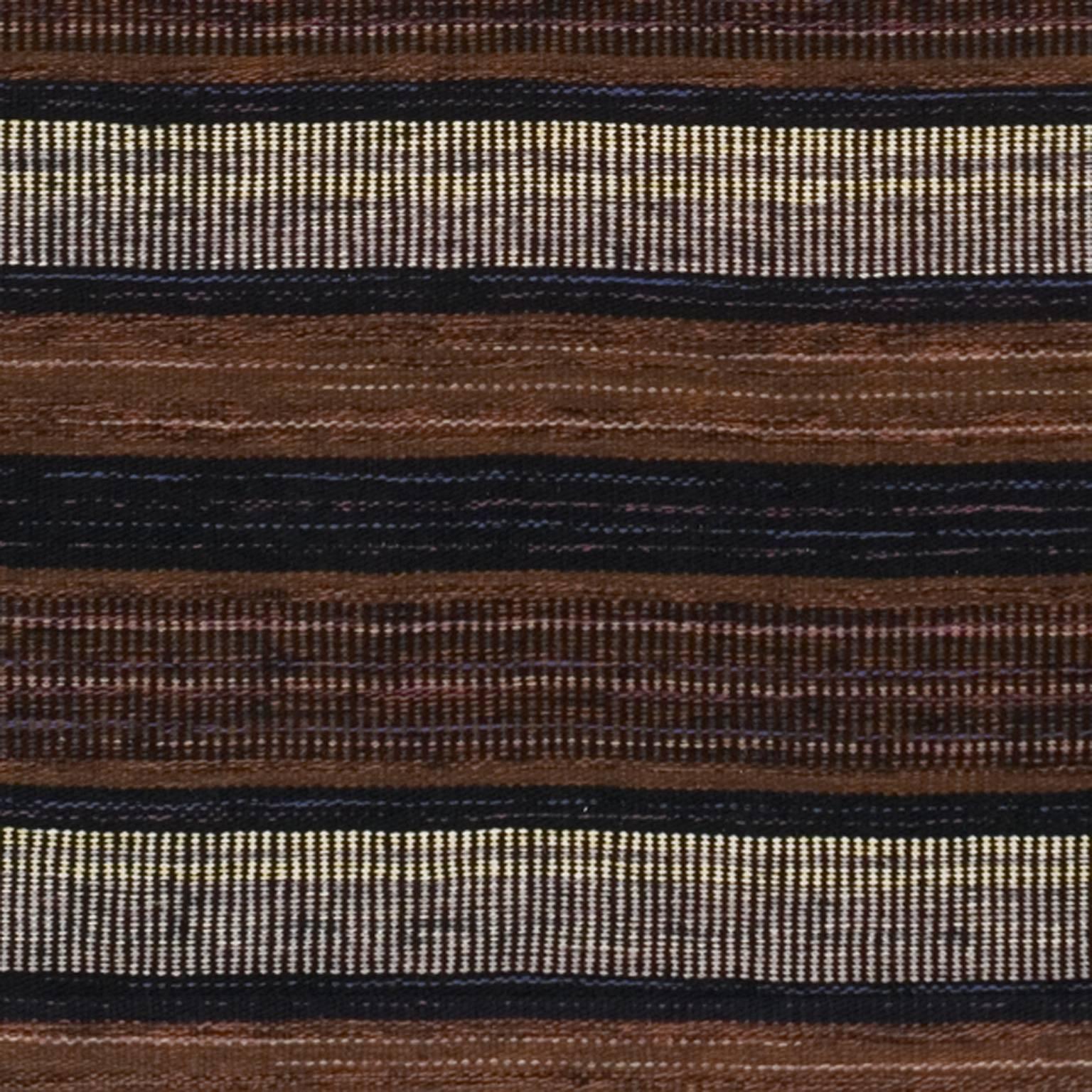 Wool Mid-20th Century Swedish Flat Carpet  For Sale