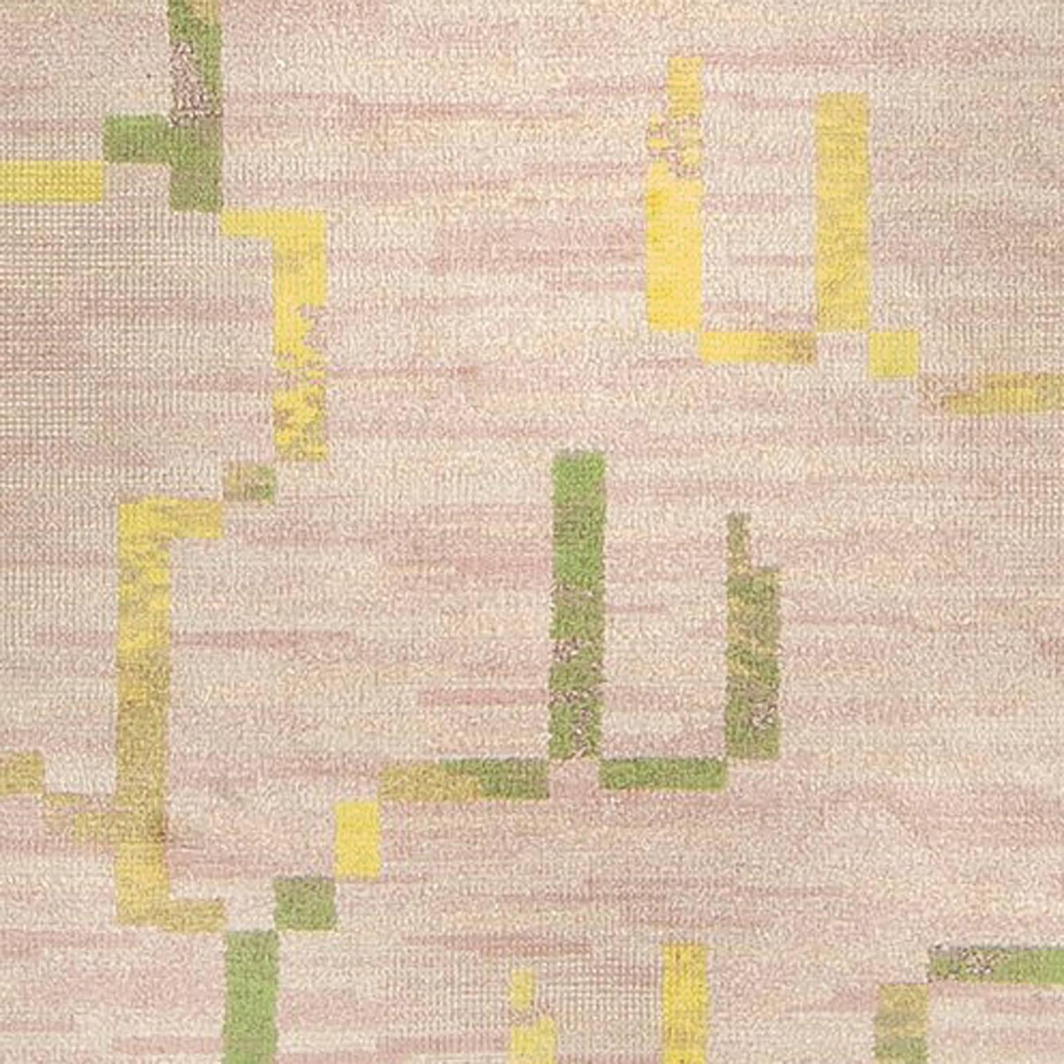 Scandinavian Modern Mid 20th Century Swedish Pile Carpet For Sale