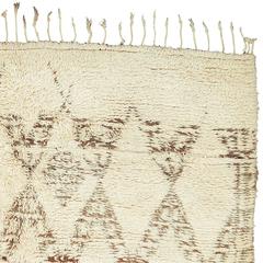 Mid-20th Century Moroccan 'Beni Ouarain' Carpet