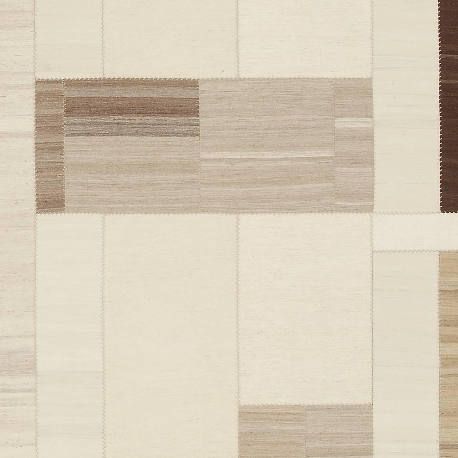 Mid-20th Century Vintage Kilim Composition Carpet For Sale 1