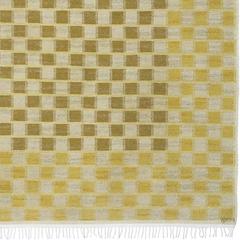 Contemporary 'Gingham' Carpet