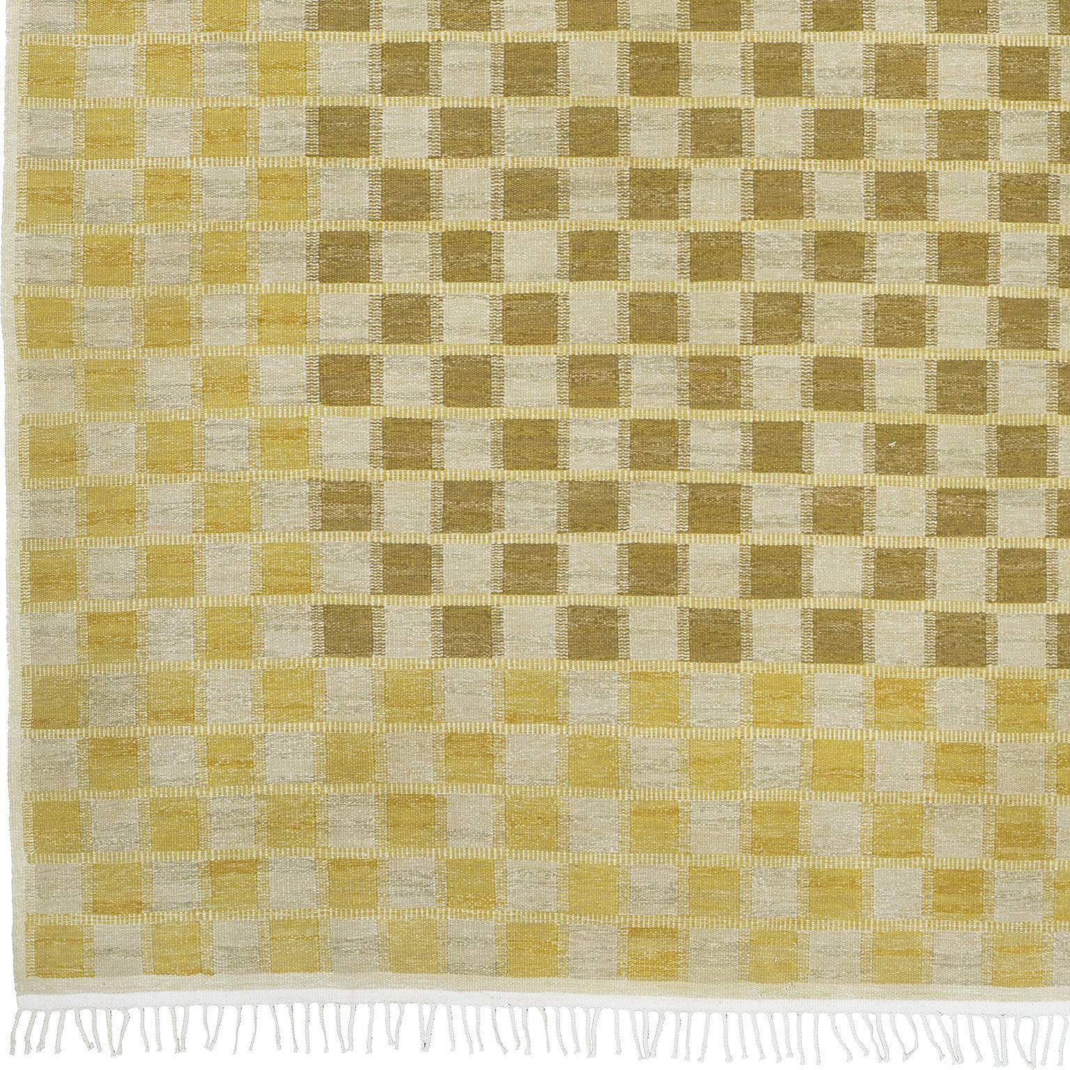 Chinese Contemporary 'Gingham' Carpet For Sale