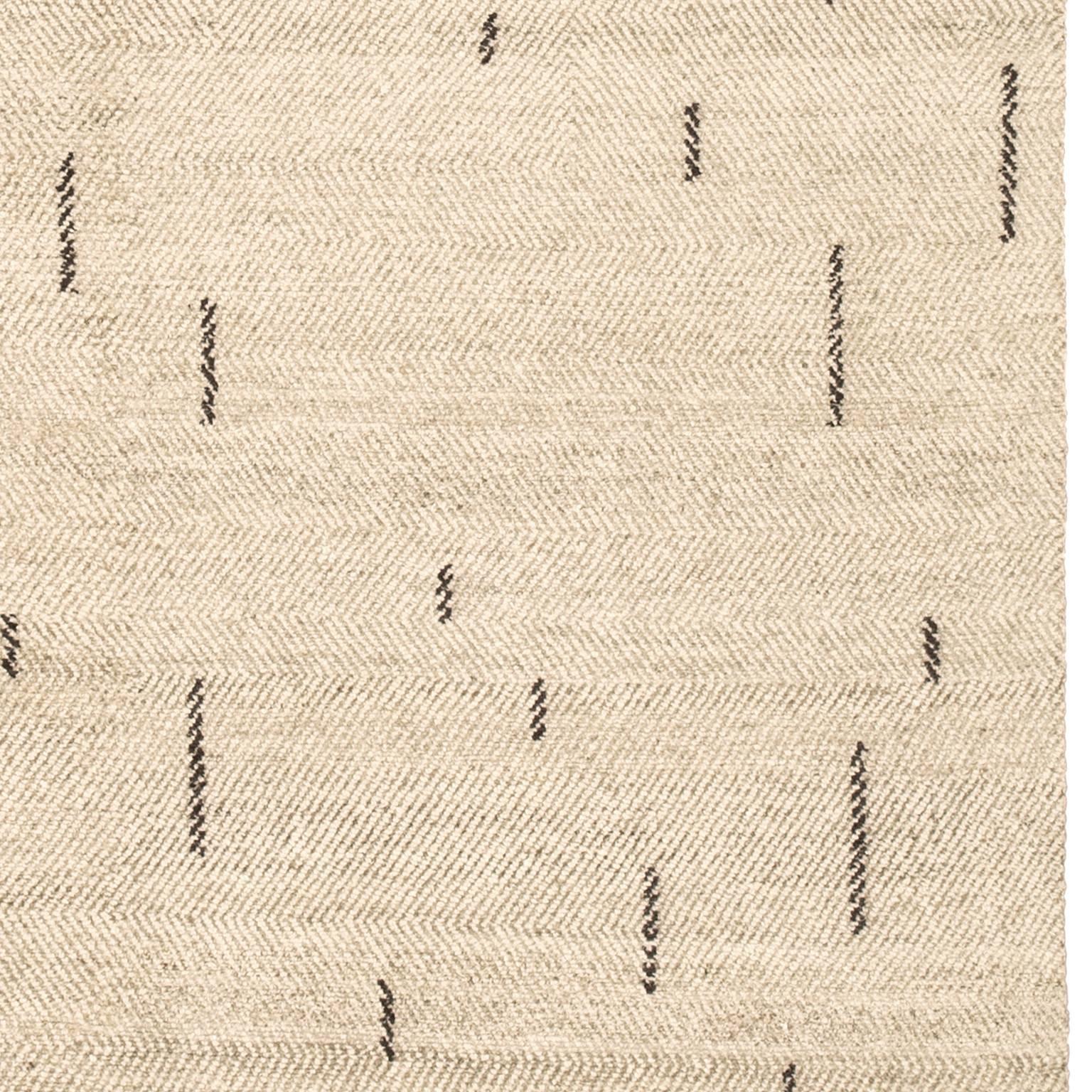 Hand-Woven Contemporary 'Dash' Carpet