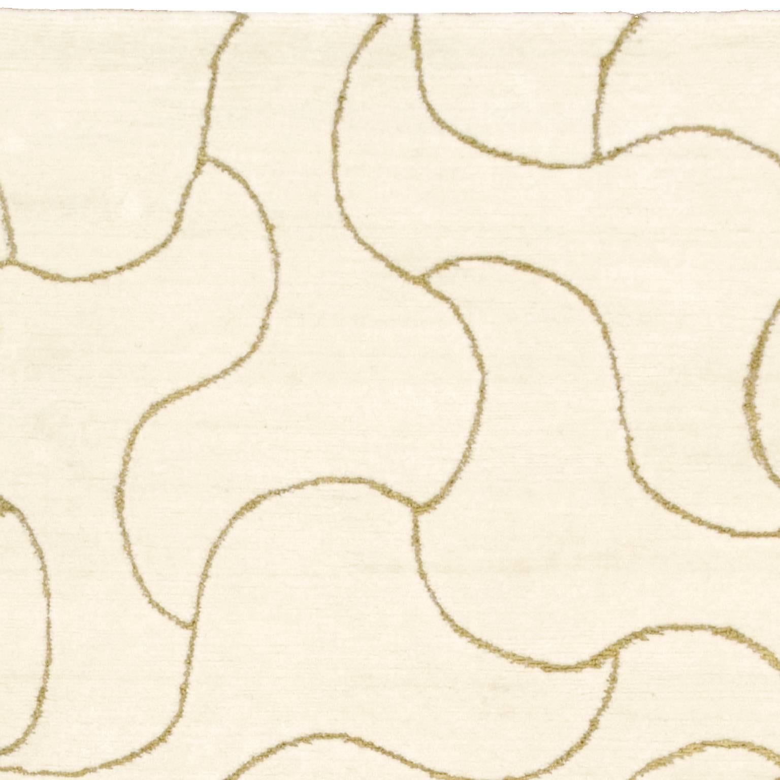 Tappeto 'Fiore' Contemporary In condizioni ottime in vendita a New York, NY