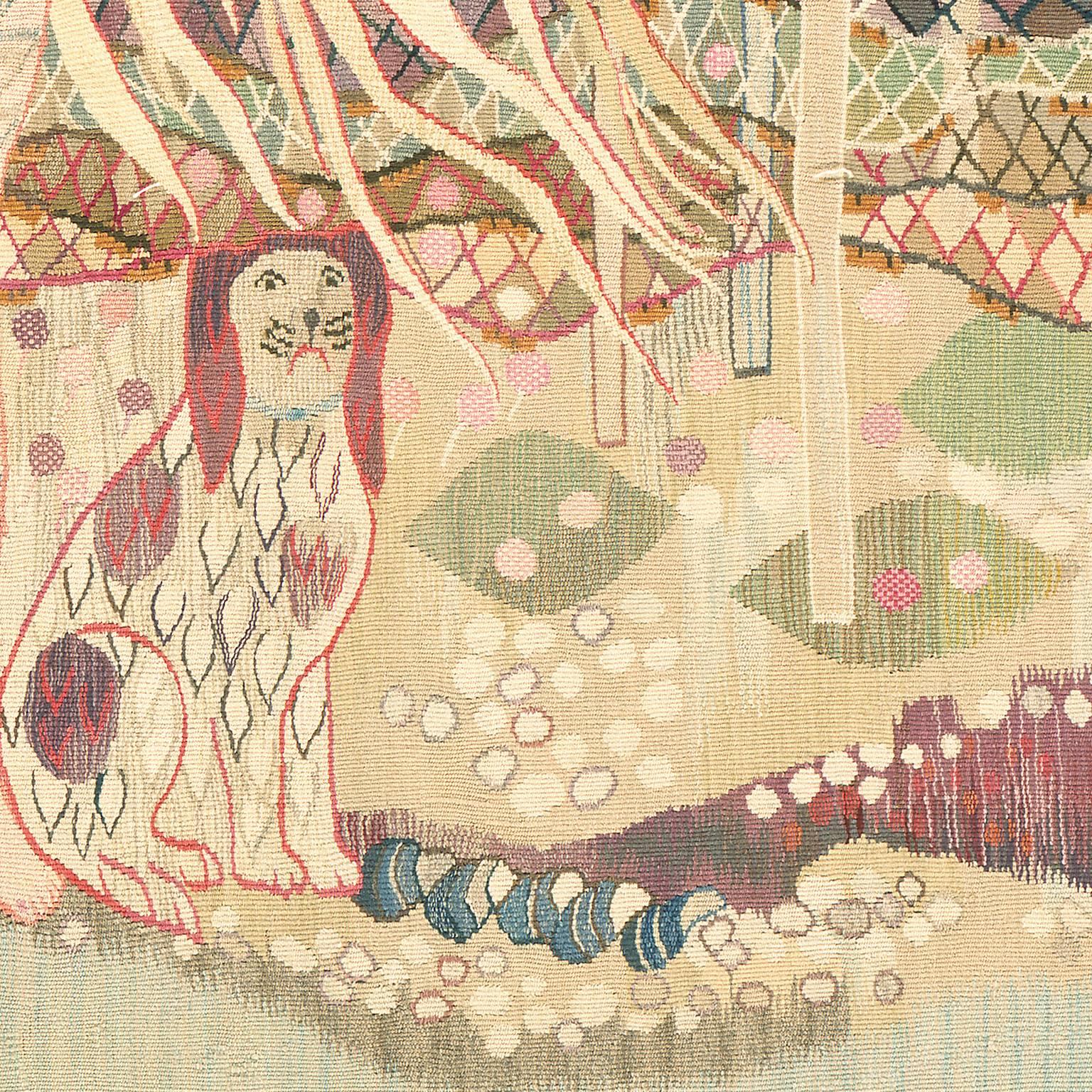 Mid-20th Century Swedish Tapestry, 1950