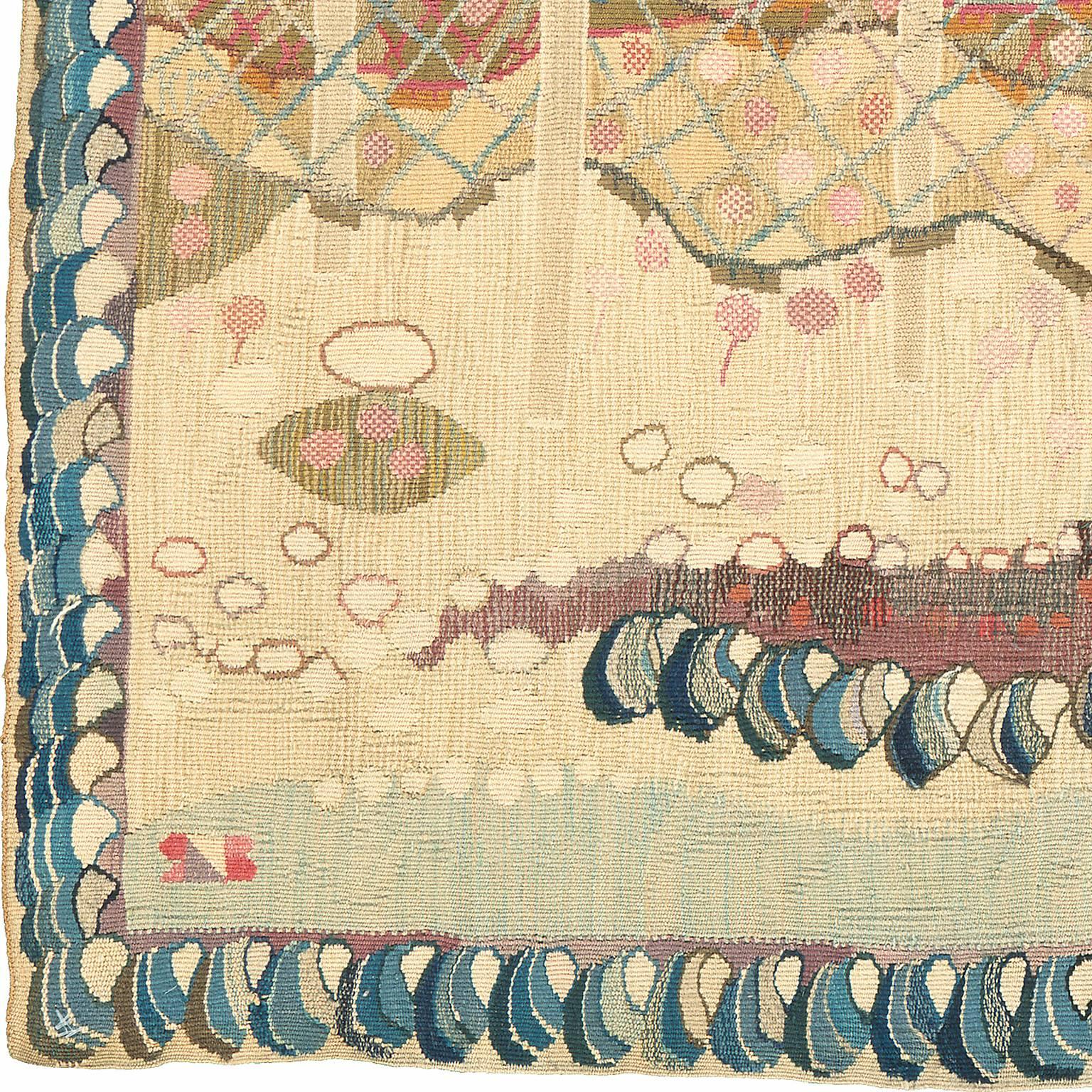 Sweden tapestry, circa 1950.