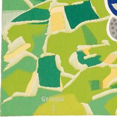 "The Winner", Swedish Wall Hanging, Lars Gynning, Pinton Frères, 1960