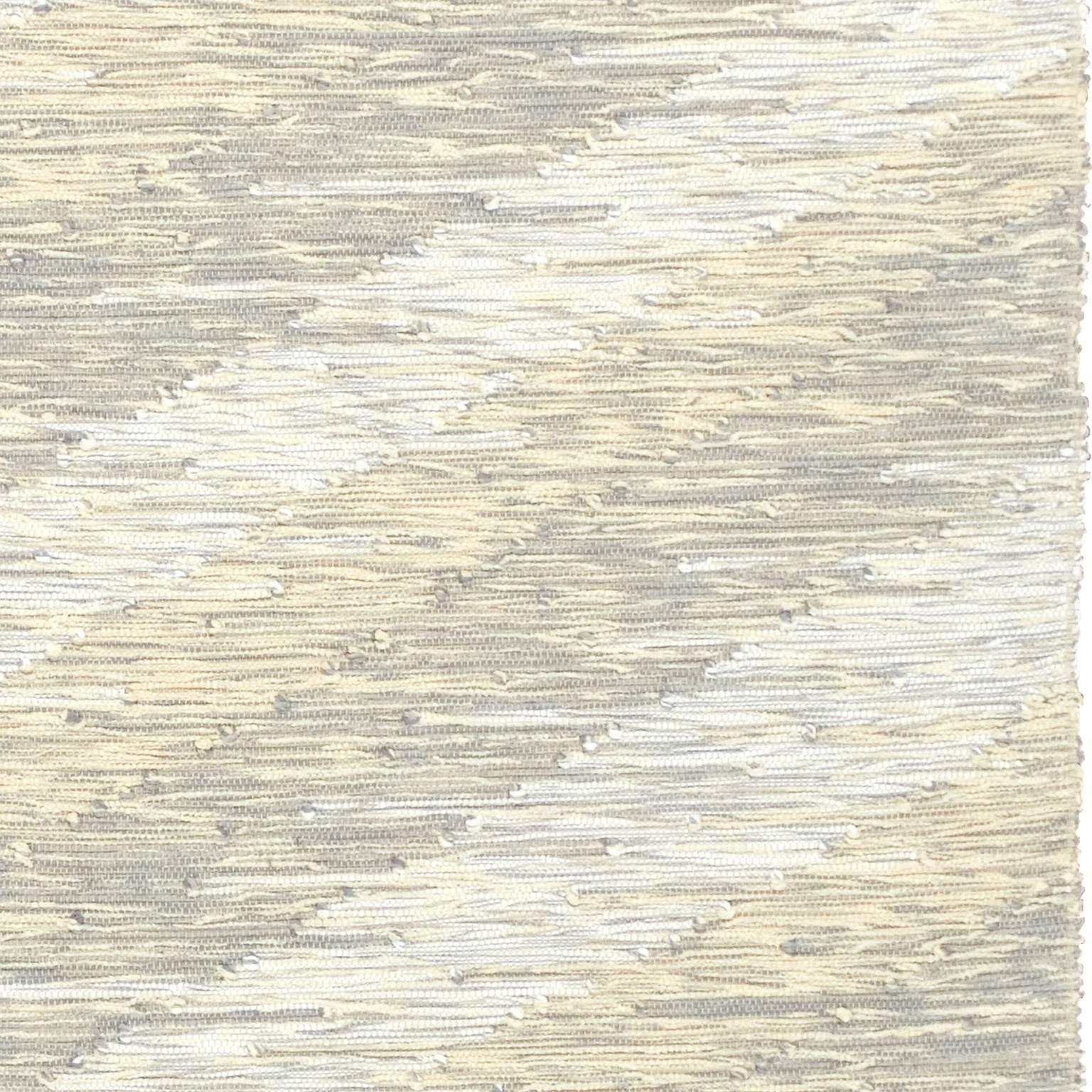 Cotton Contemporary Italian 'Intreccio Diagonale' Carpet