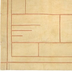 Early 20th Century French Savonnerie Art Deco Rug