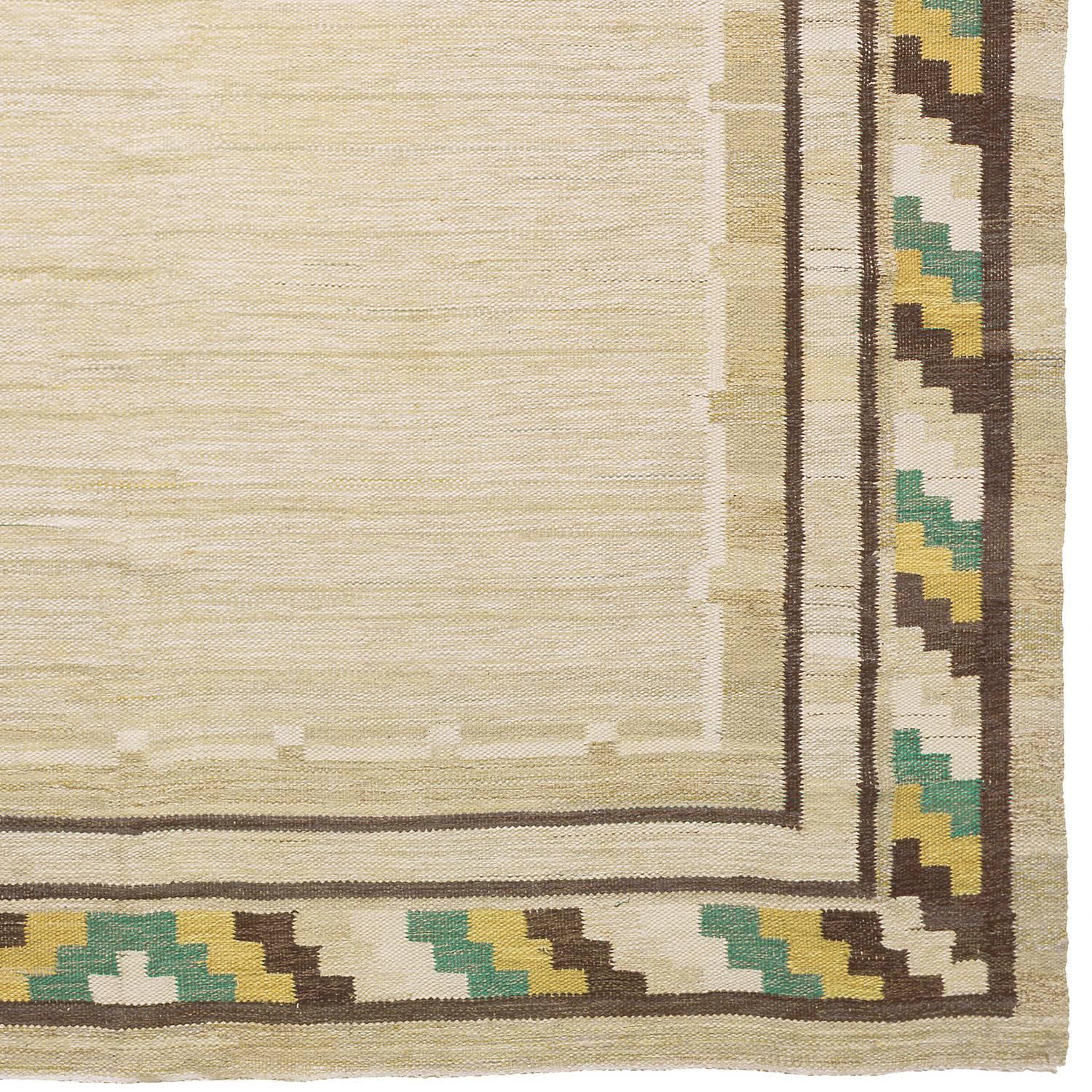 Alfombra sueca de tejido plano del siglo XX Sueco en venta