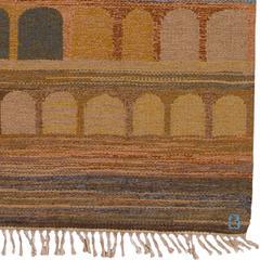 20th Century Swedish Flat-Weave Carpet