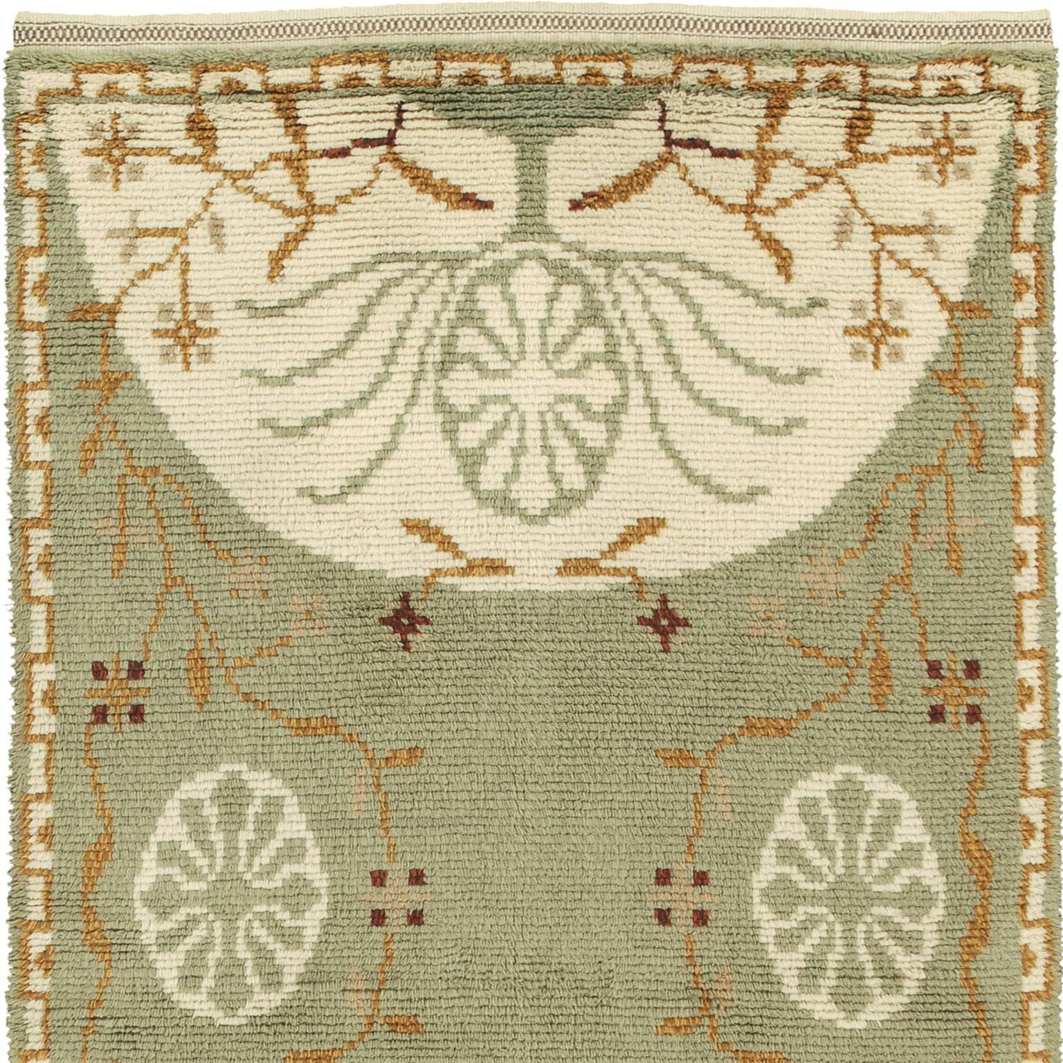 20th Century Swedish Rya Carpet
Swedish Rya technique.