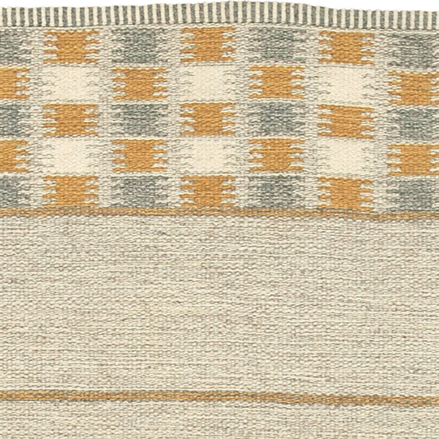 Double sided Swedish flat weave