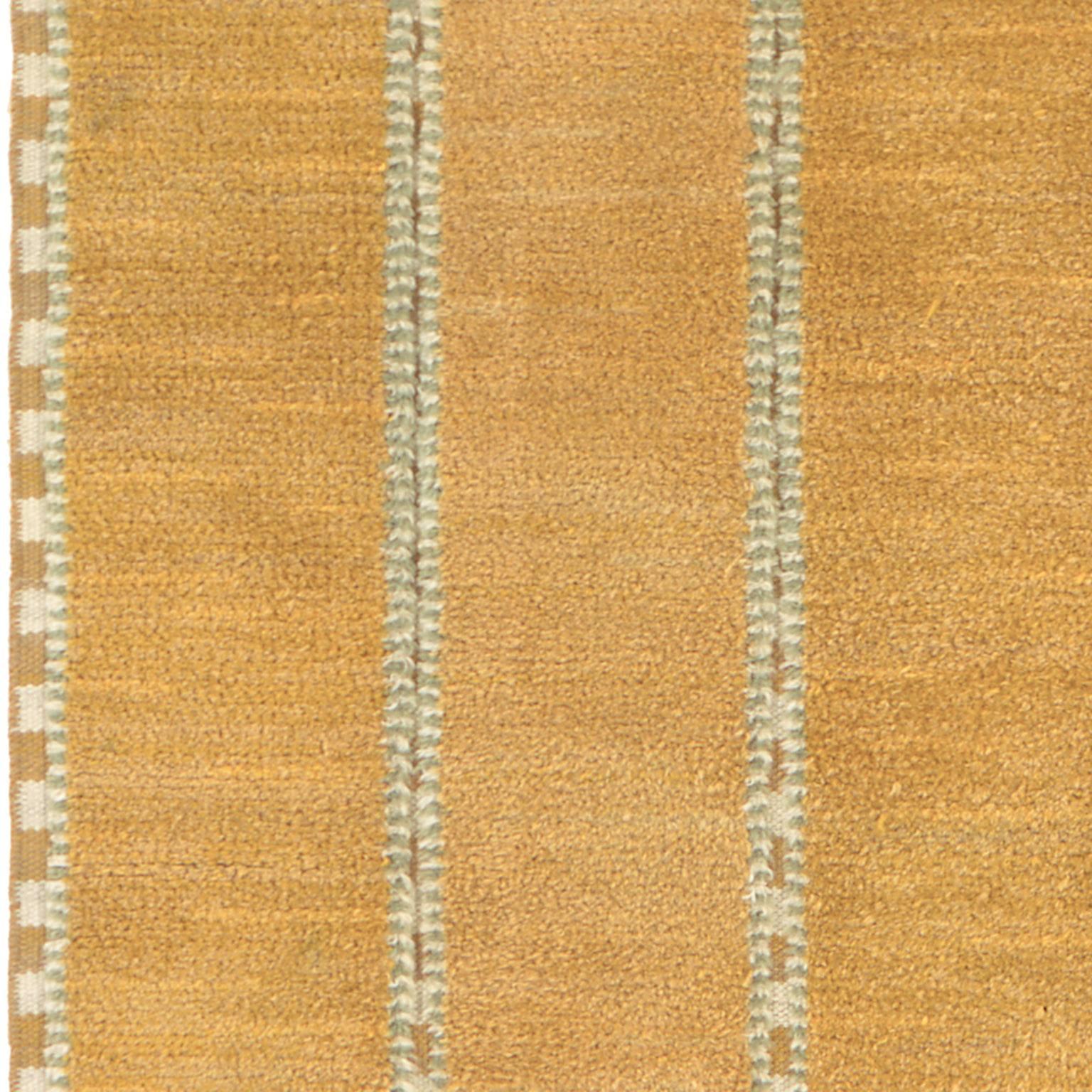 Swedish pile carpet, initialed AB MMF, BN (Barbro Nilsson, AB Marta Maas-Fjetterström).