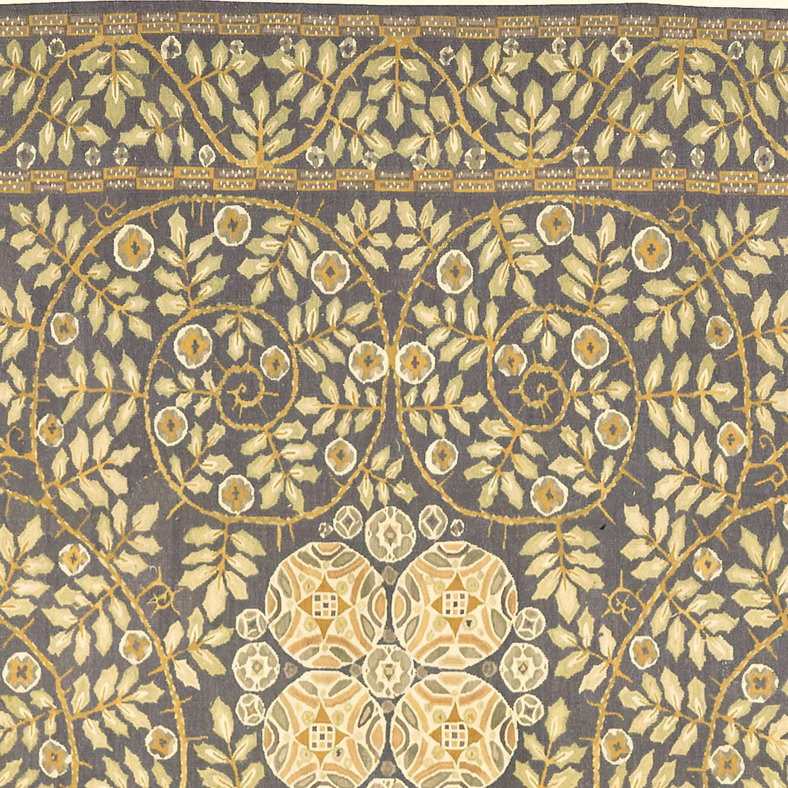 Contemporary 'Wiener Werkstatte' Carpet In Excellent Condition In New York, NY
