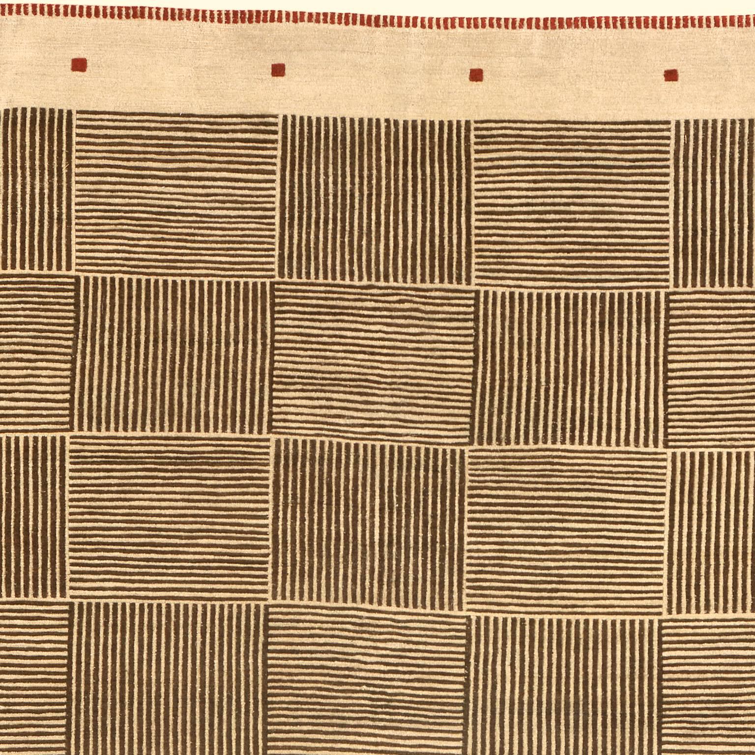 Scandinave moderne Tapis contemporain 