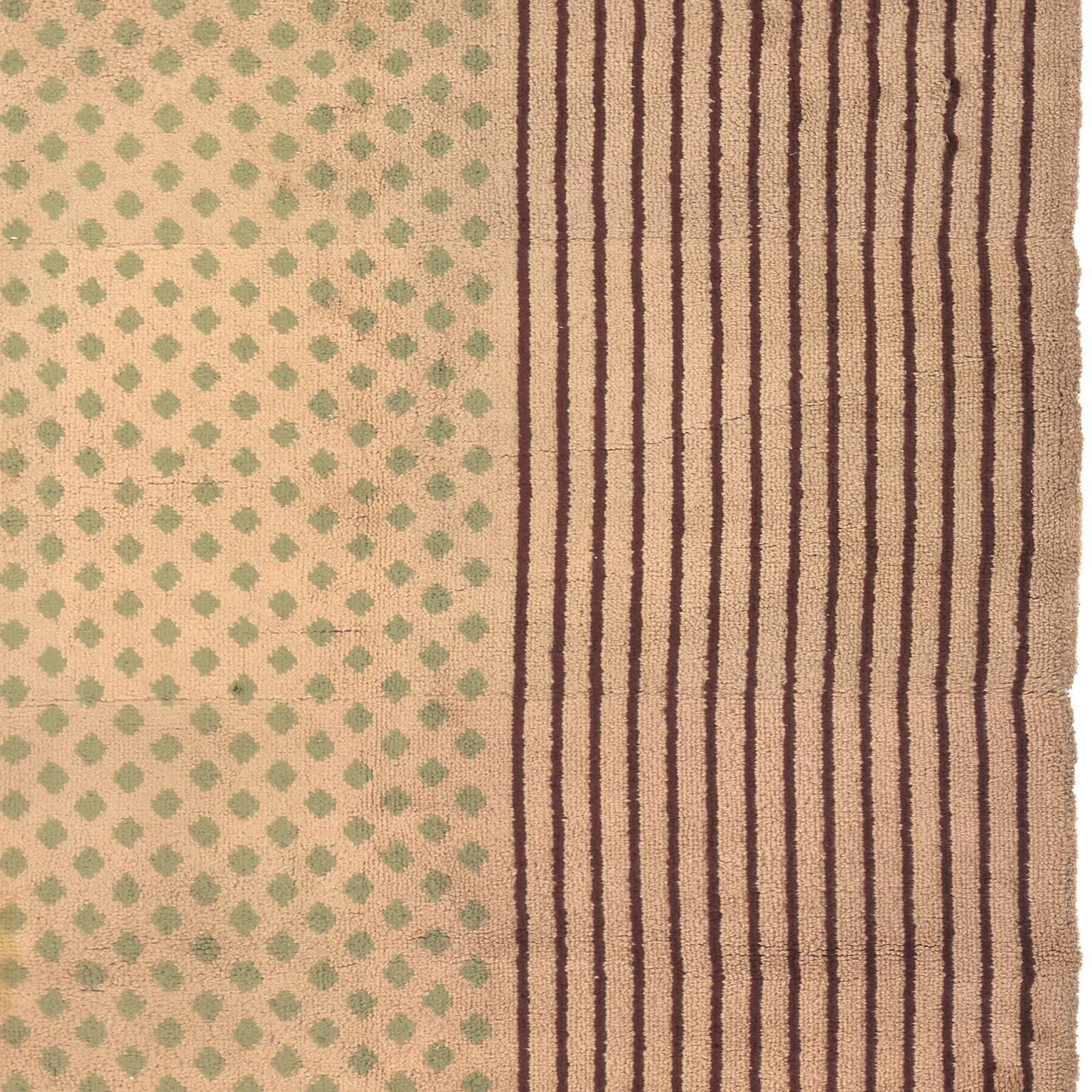 Hand-Woven Savonnerie Carpet, 1930