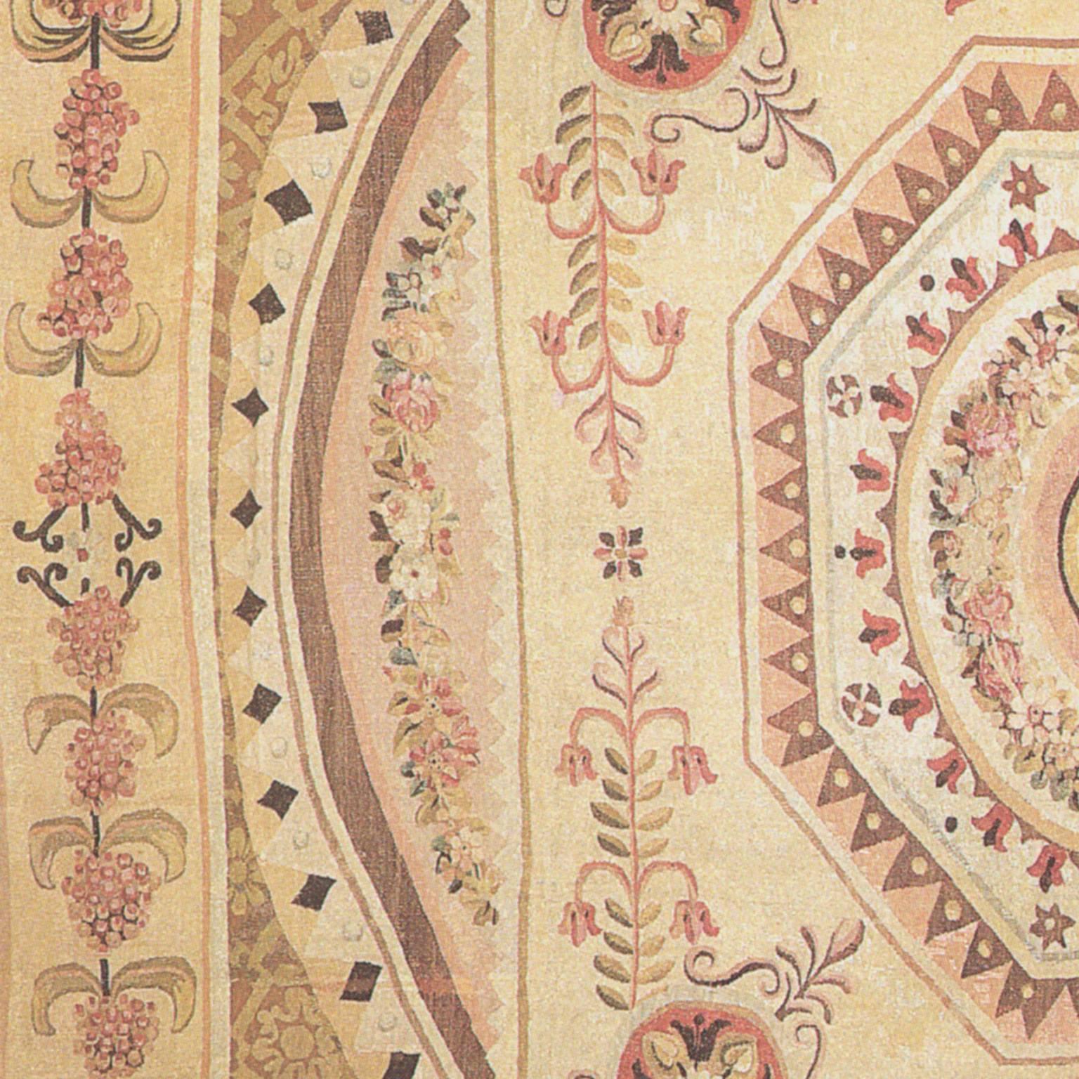 19th Century French Aubusson Rug, 1800