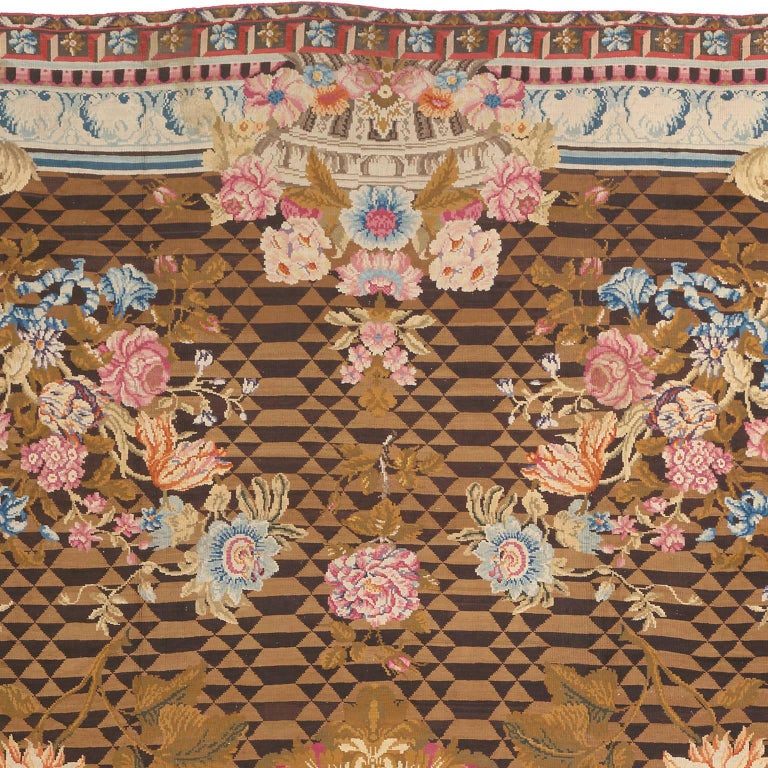 English Axminster Rug, 1760 In Good Condition For Sale In New York, NY