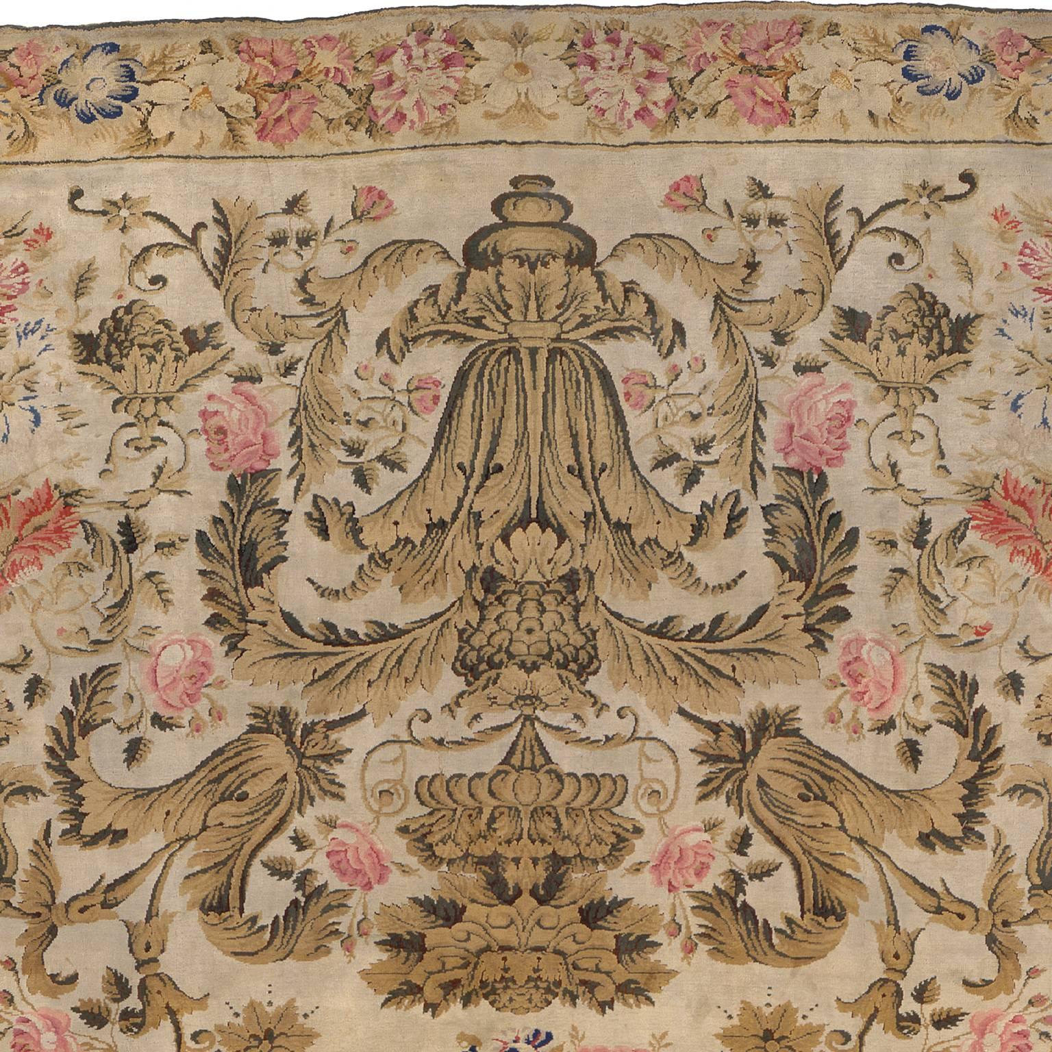 Tessuto a mano Tappeto Axminster inglese, 1800 in vendita
