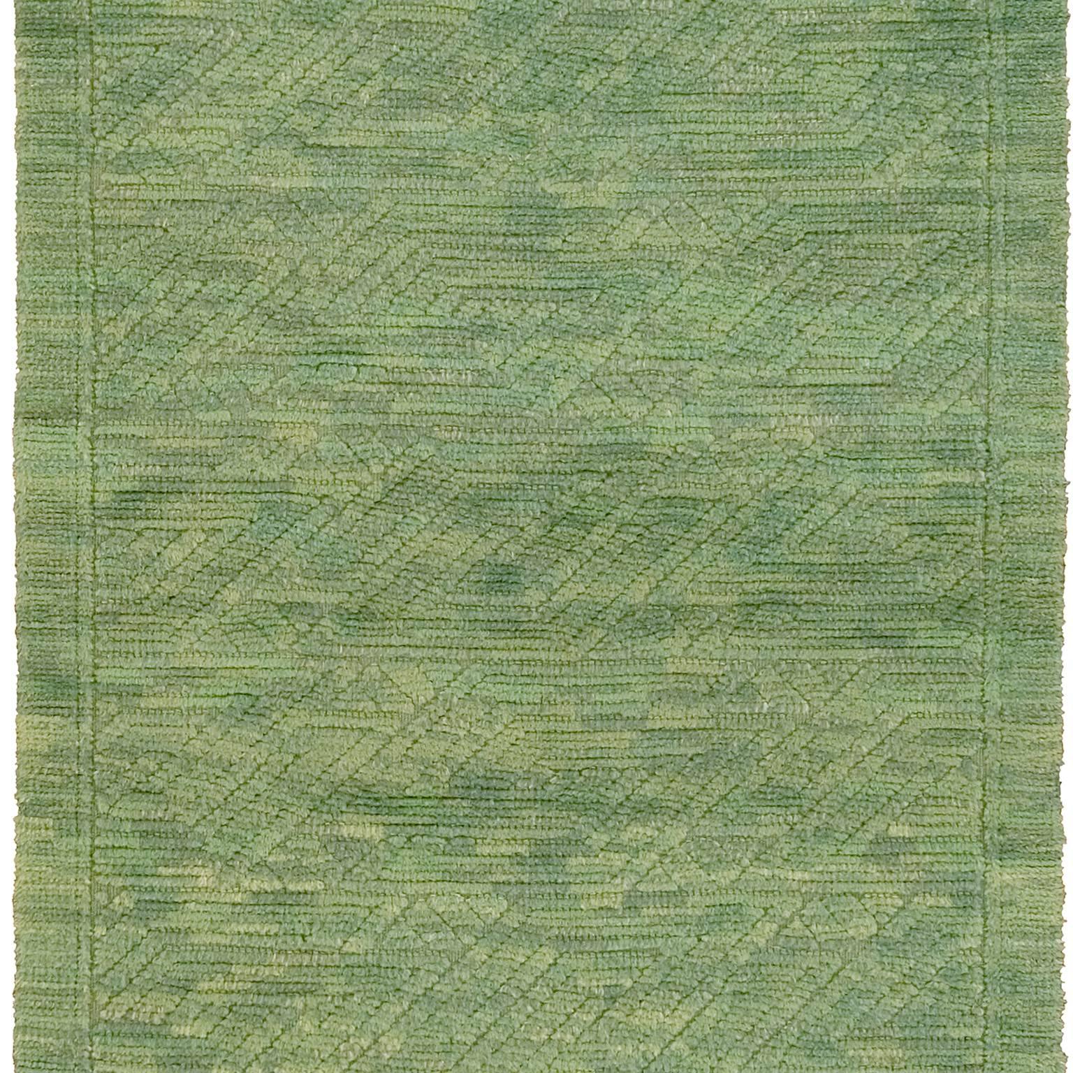 Swedish Pile rug, 1956
Sweden, circa 1956
Handwoven
Initialed: SA 1956 (Signe Asplund)
Provenance: Marianne von Münschow.