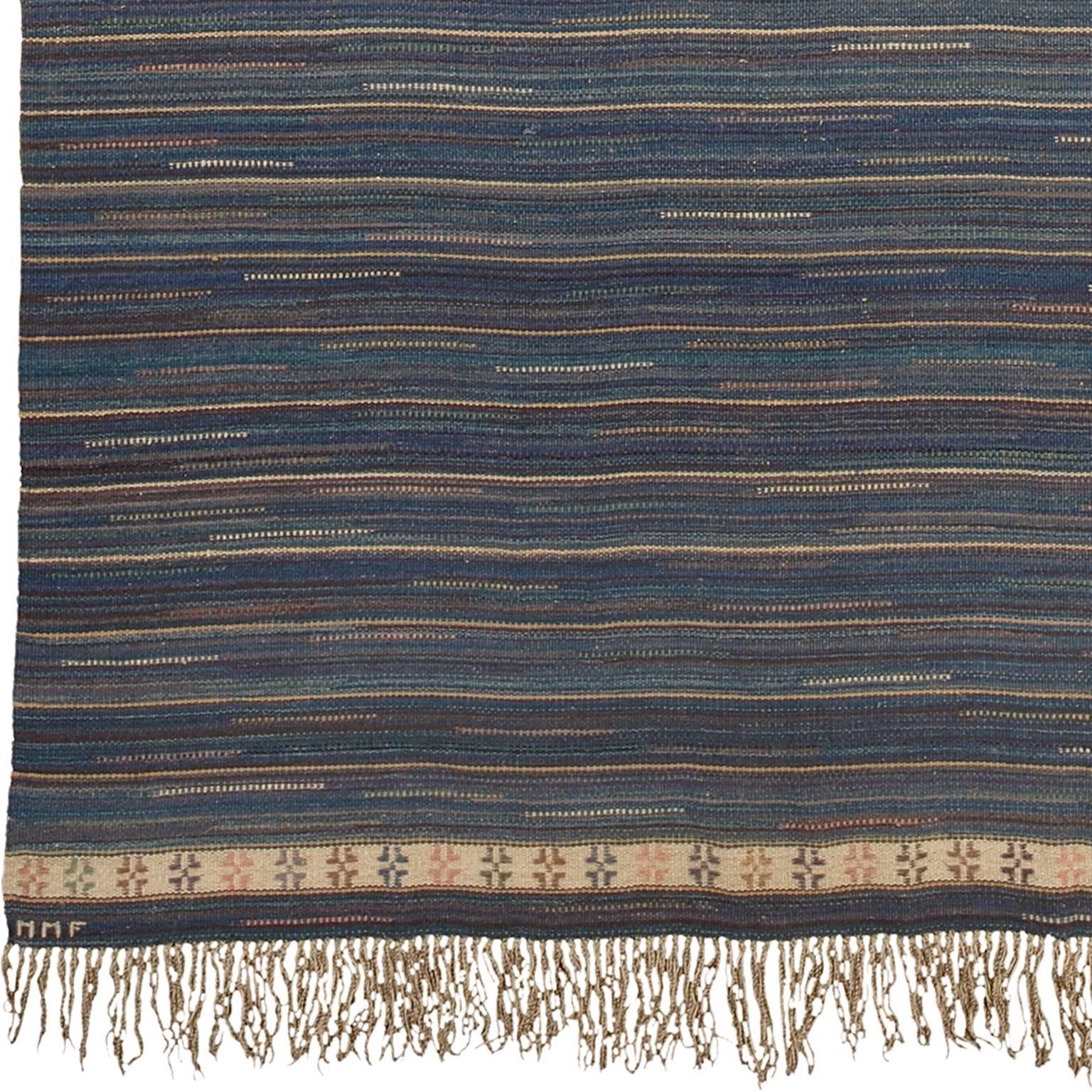Swedish Flat Weave Rug
Handwoven