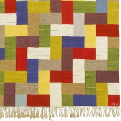Mid-20th Century Swedish Flat-Weave Carpet by Ingrid Hellman-Knafve