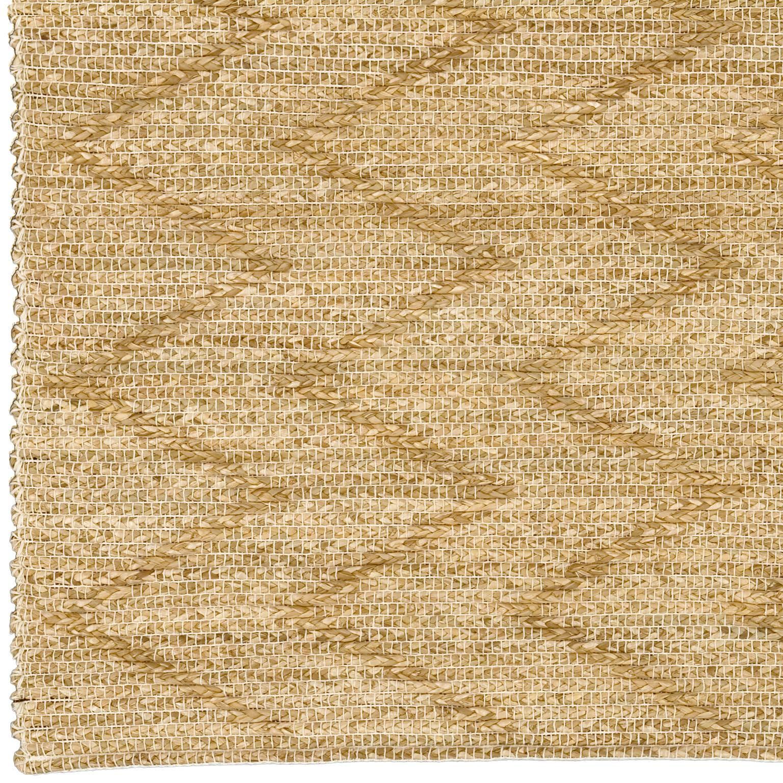 Contemporary South American handwoven mat
South America, circa 2015.
Handwoven, 80% southern cattail, 20% cotton.
