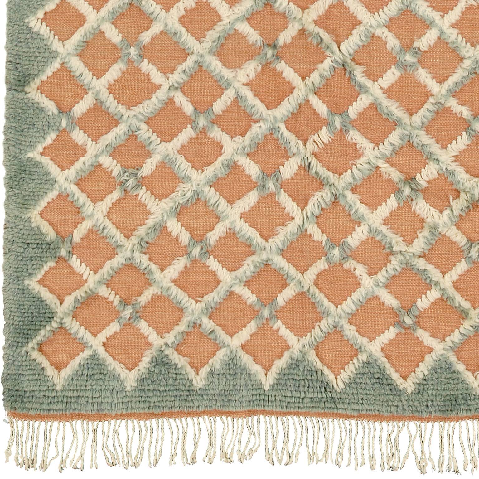 Swedish pile rug
Sweden, circa 1930
Handwoven
9'7