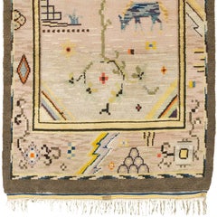 Early 20th Century Swedish Pile Rug