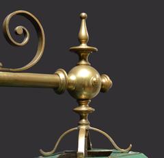 Billiard Snooker Pool Table Light, circa 1900