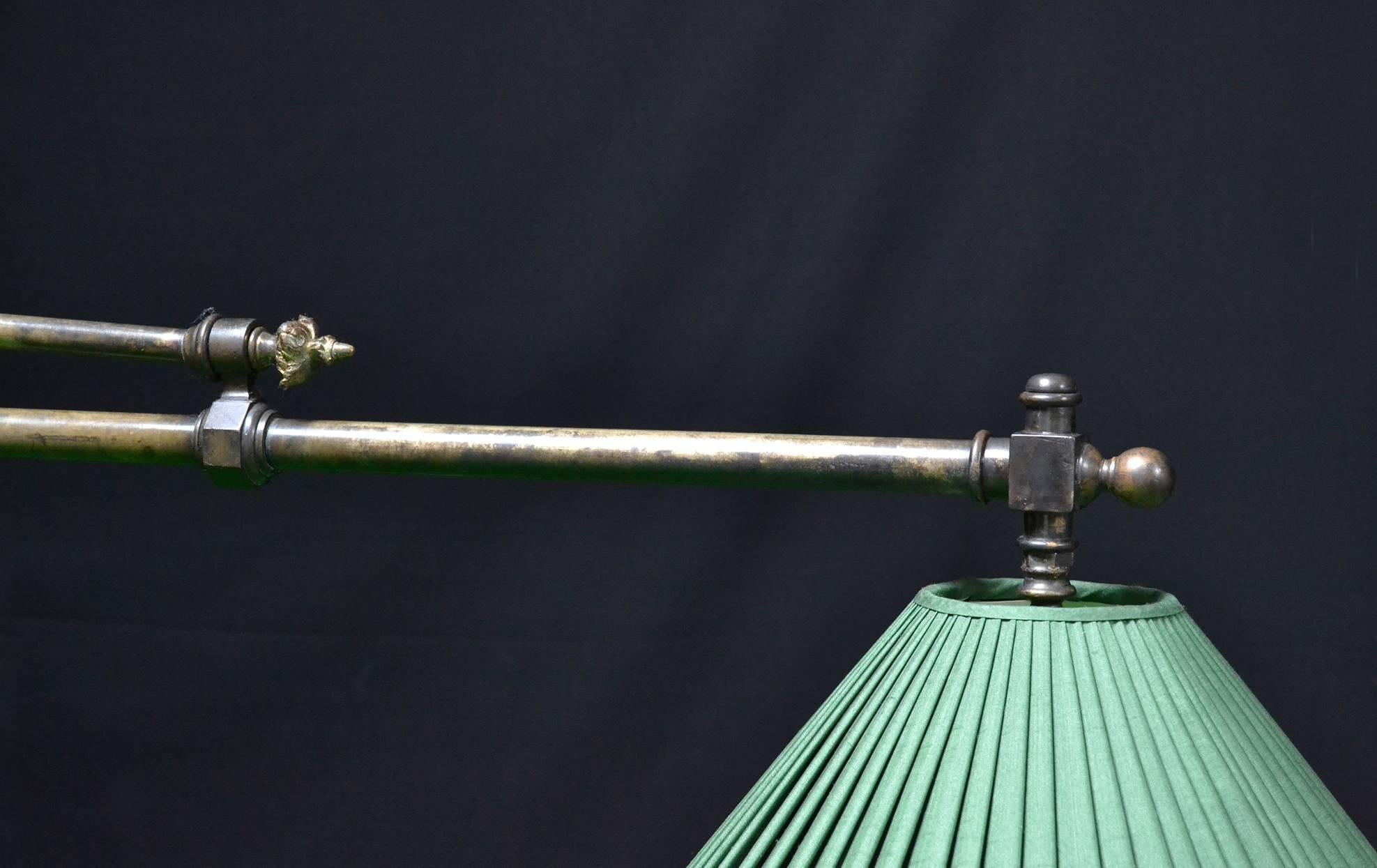 English Antique Billiard, Snooker, or Pool Table Light