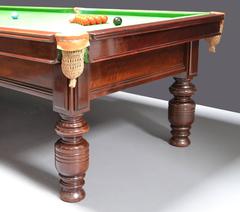 Antique Billiard Snooker or Pool Table