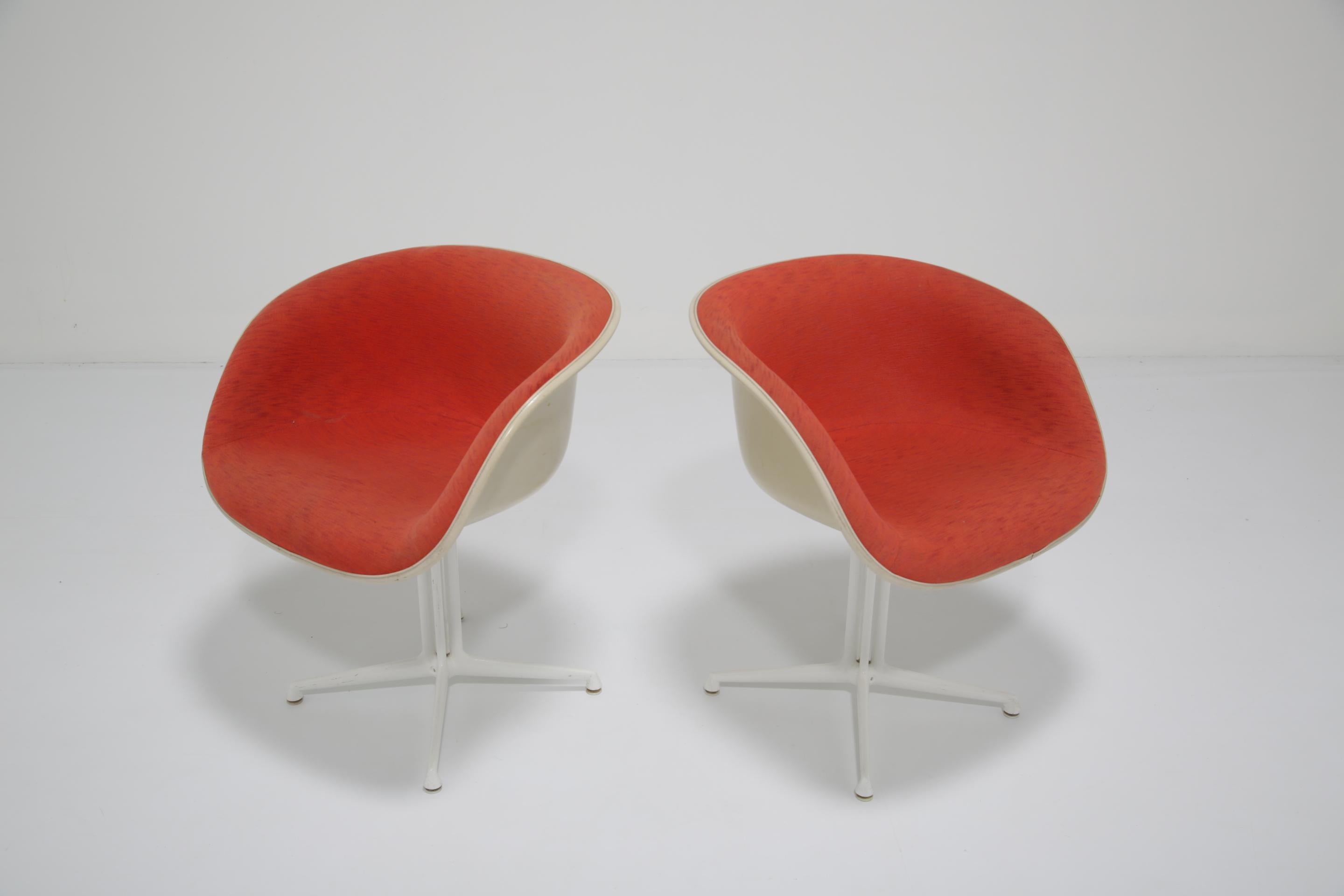 XX secolo Poltrone 'La Fonda' di metà secolo di Charles and Ray Eames per Herman Miller, anni '60 in vendita