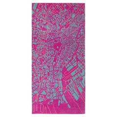 Tapis en laine nouée à la main à Tokyo, design italien personnalisable