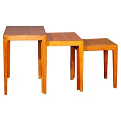 Dänisches Set von Gigogne Tisch