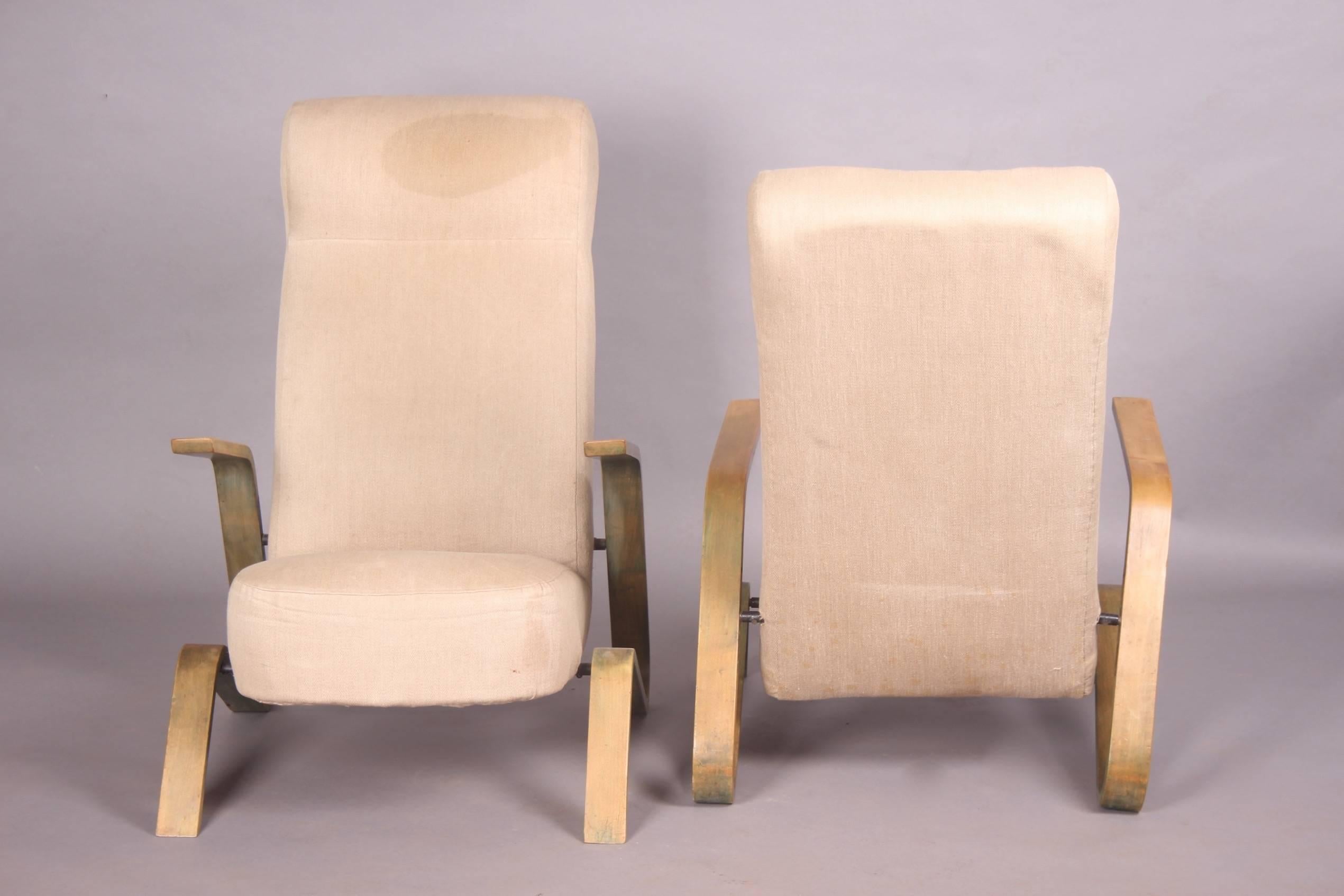 Pair of Grasshopper Chairs for the Zurich Airport 3